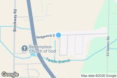 Map image of the property - 104 Belle Haven Dr