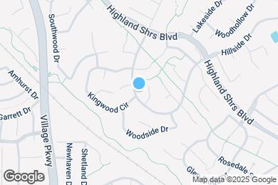 Map image of the property - 2680 Hillside Dr