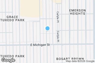 Map image of the property - 709 N Drexel Ave