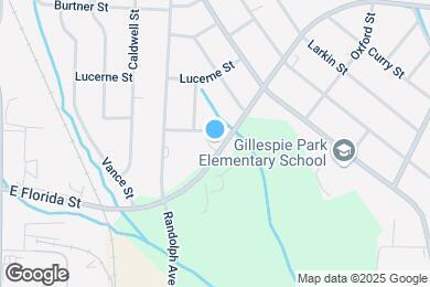 Map image of the property - 317 E Florida St