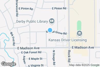 Map image of the property - 1609 E Walnut Grove Rd