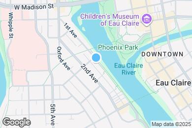 Map image of the property - 1020 1st Ave