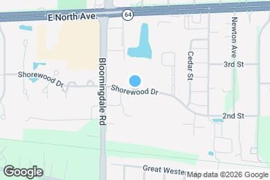 Map image of the property - 234 Shorewood Dr