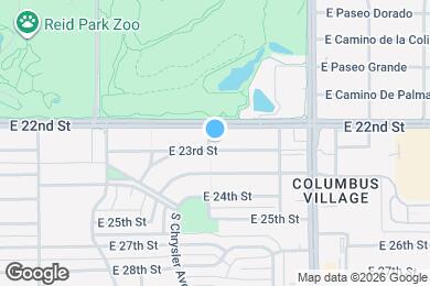 Map image of the property - 3701 E 23rd St