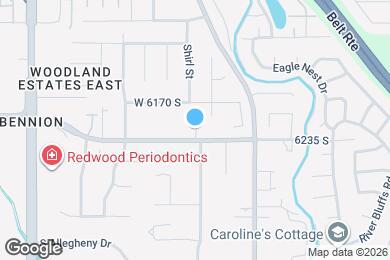 Map image of the property - 1420 W 6235 S