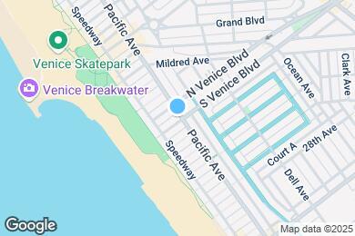 Map image of the property - 39 S Venice Blvd