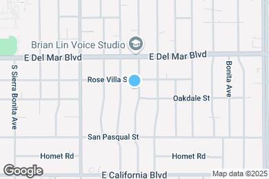 Map image of the property - 325 S Berkeley Ave