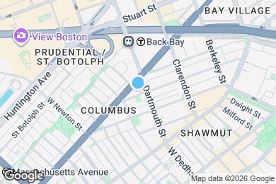 Map image of the property - 145 Appleton St