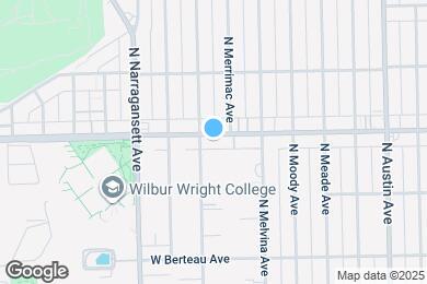 Map image of the property - 6249 W Montrose Ave