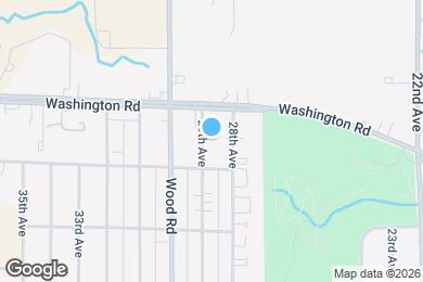Map image of the property - 3905 29th Ave