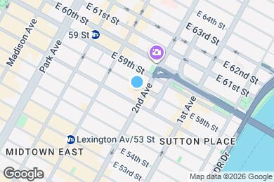 Map image of the property - 246 E 58th St
