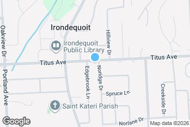 Map image of the property - 1429 Titus Ave