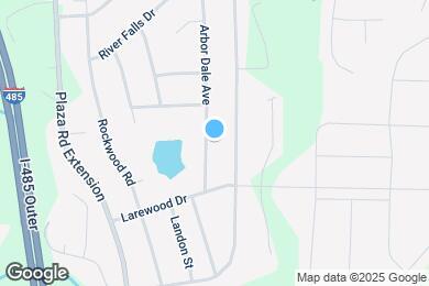 Map image of the property - 10201 Arbor Dale Ave