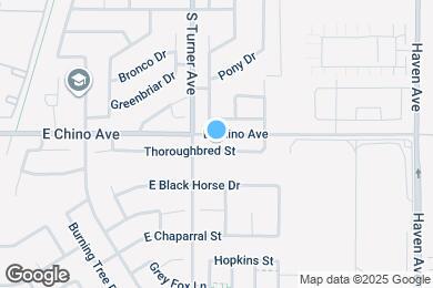 Map image of the property - 3141 Thoroughbred St