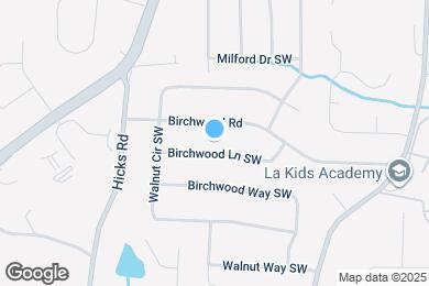 Map image of the property - 728 Birchwood Ln SW