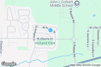 Map image of the property - 4394 W Sweetgum Ln