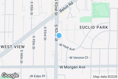Map image of the property - 3338 S 92nd St