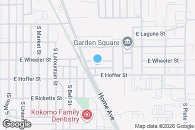 Map image of the property - 619 E Wheeler St