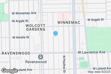 Map image of the property - 4861 N Hermitage Ave