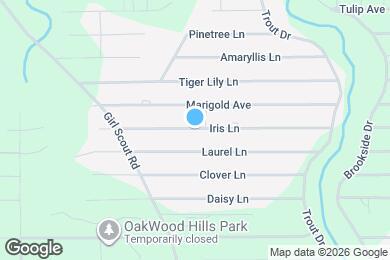 Map image of the property - 204 Iris Ln