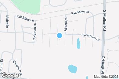 Map image of the property - 705 Summer Dawn Cir