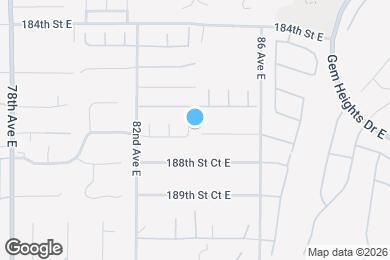 Map image of the property - 18717 83 Ave Ct E
