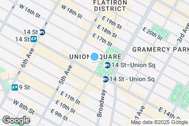 Map image of the property - 15 Union Square W