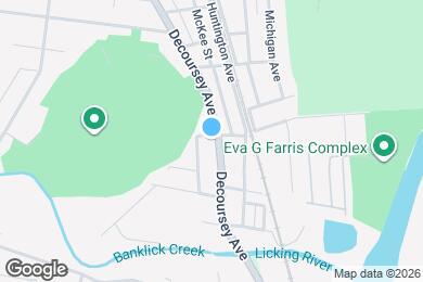 Map image of the property - 4503 Decoursey Ave