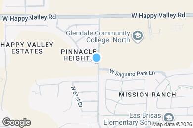 Map image of the property - 6101 W Whispering Wind Dr