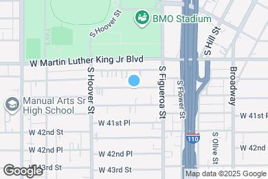Map image of the property - 613 1/2 W 41st St