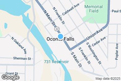 Map image of the property - 105 S Main St