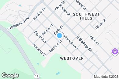 Map image of the property - 1322 Marlton St