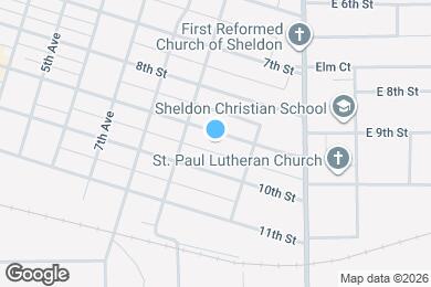 Map image of the property - 924 9th St