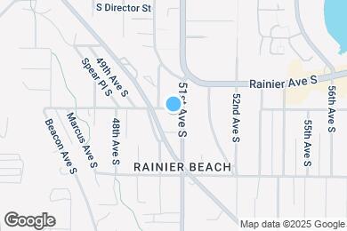 Map image of the property - 5019 S Fletcher St