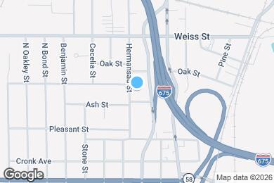 Map image of the property - 2518 Hermansau St