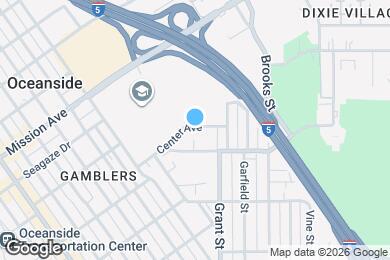 Map image of the property - 1231 Center Ave