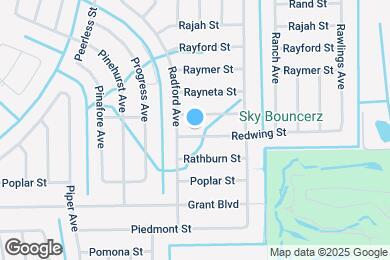 Map image of the property - 437 Redwing St