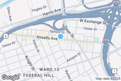 Map image of the property - 260 Atwells Ave