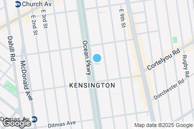 Map image of the property - 379 Ocean Pkwy