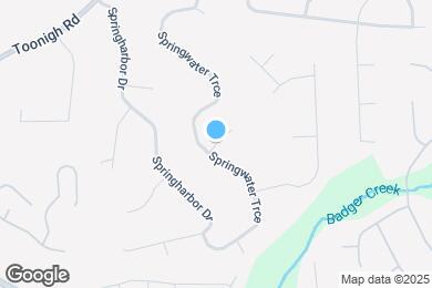 Map image of the property - 162 Springwater Trce