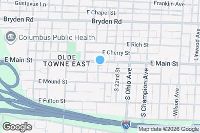 Map image of the property - 364 Gilbert St