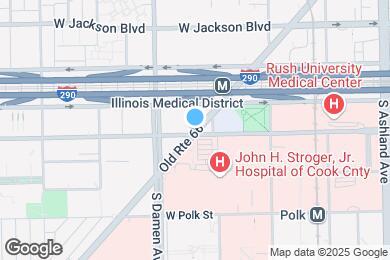 Map image of the property - 1936 W Ogden Ave