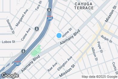 Map image of the property - 257 Rome St