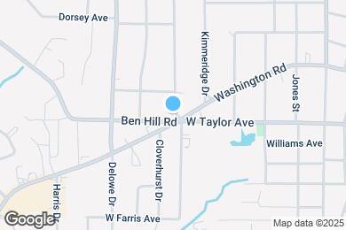 Map image of the property - 2013 Ben Hill Rd