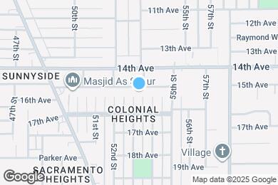 Map image of the property - 5230 15th Ave