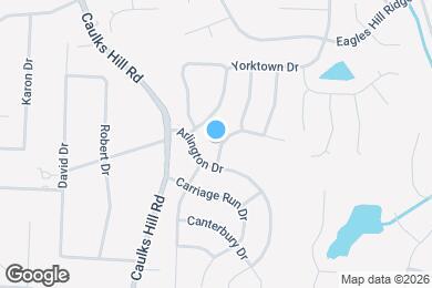 Map image of the property - 3555 Ridgewood Dr