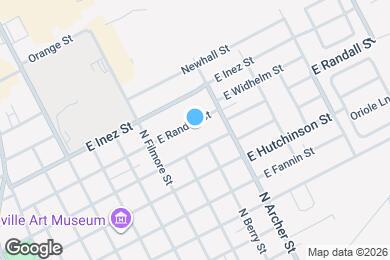 Map image of the property - 806 E Randall St