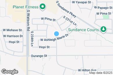 Map image of the property - 23302 W Ashleigh Marie Dr