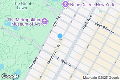 Map image of the property - 1080 Madison Ave