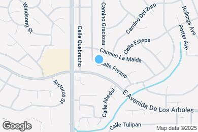 Map image of the property - 738 Calle Fresno